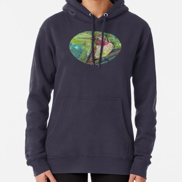 Anna's Hummingbird Painting - 2020 Pullover Hoodie