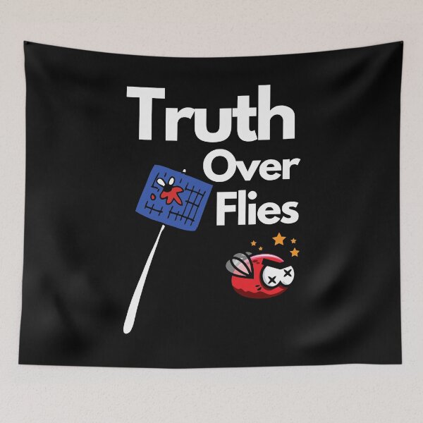 Item preview, Truth Over Flies Funny Joe Biden USA 2020 Election Quote Typography designed and sold by sinceanna.