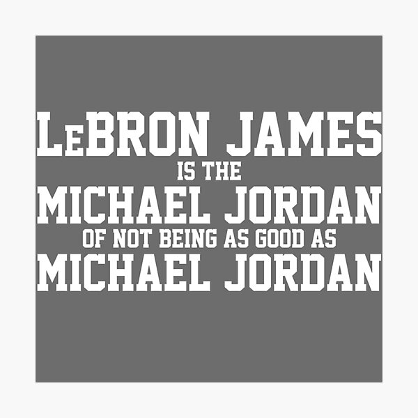 Item preview, LeBron Vs MJ (Michael Jordan) designed and sold by 90sBullsShirts.