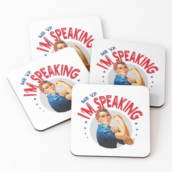 Item preview, I'm Speaking Presidential Debate Quote Election 2020 | Kamala Harris and Pence, Feminist, Women designed and sold by ibeargifts.