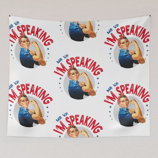 Item preview, I'm Speaking Presidential Debate Quote Election 2020 | Kamala Harris and Pence, Feminist, Women designed and sold by ibeargifts.