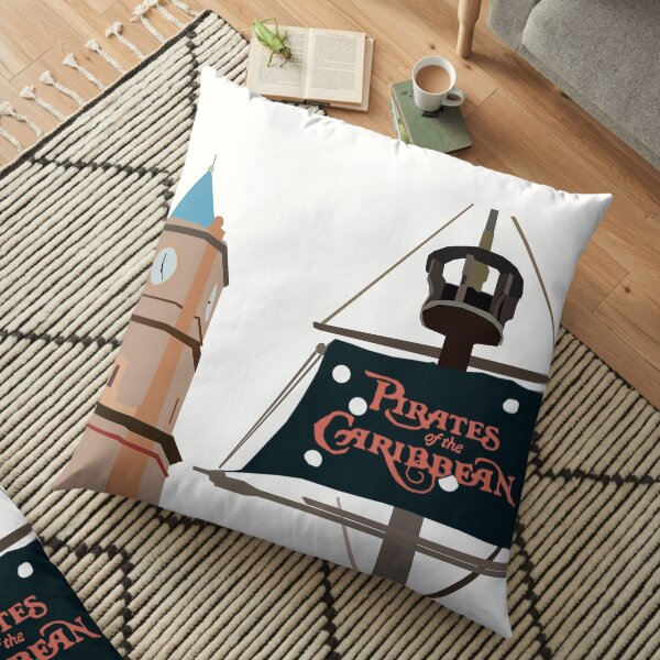 Swashbuckling Adventures Floor Pillow