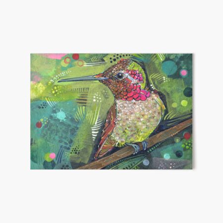Item preview, Anna's Hummingbird Sitting on a Branch designed and sold by Gwenn Seemel.