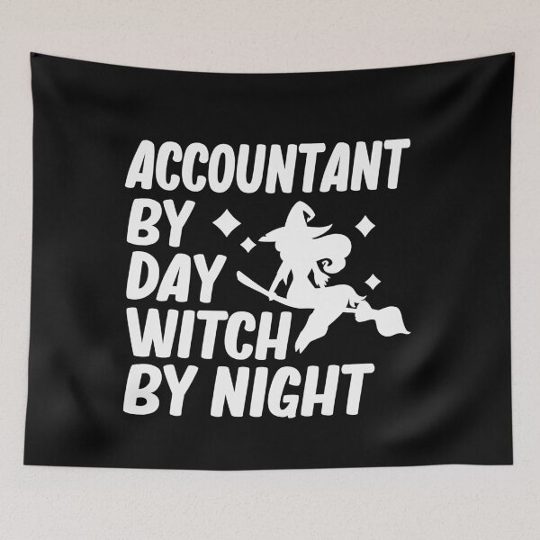 Item preview, Accountant By Day Witch By Night Halloween designed and sold by alaechamlal.