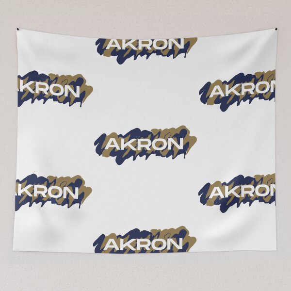 Item preview, Akron scribble minimal art designed and sold by NuAgeStudio.