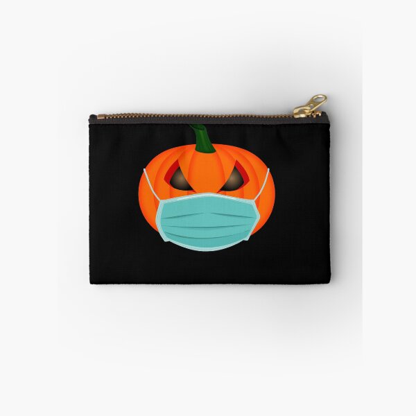 Item preview, Pumpkin Wearing a Mask Funny Halloween 2020 designed and sold by Poloy.