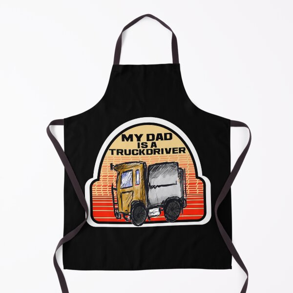 Item preview, My Dad is a Truckdriver- My Dad is a Trucker - red designed and sold by emm-j.