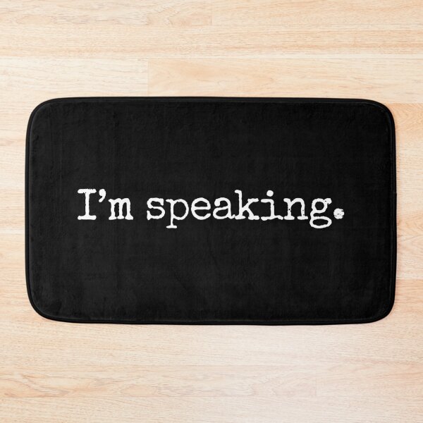 Item preview, I'm speaking Harris quote VP Debate - typewriter style designed and sold by MoClan-Graphics.