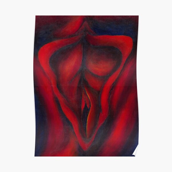 Vulva-Porträt Poster