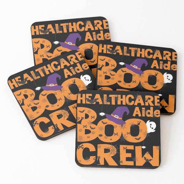 Item preview,  CREW Healthcare Aide Halloween Shirt,Funny Halloween Healthcare Aide designed and sold by TANMIRET ⭐️⭐️⭐️⭐️⭐️.