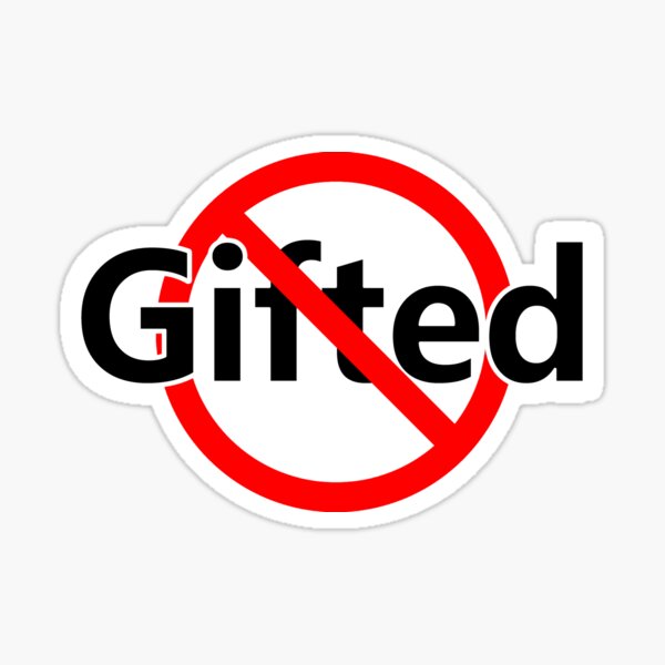 Item preview, Not Gifted - No Talent designed and sold by notstuff.