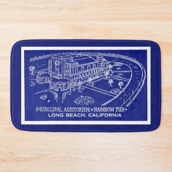 Item preview, 1947 Municpal Auditorium & Rainbow Pier Long Beach designed and sold by historicimage.