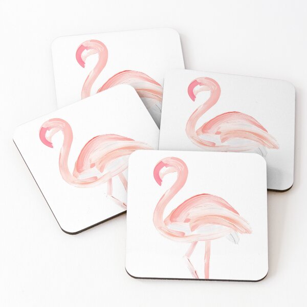 Aperçu de l'œuvre Flamant rose peint créée et vendue par galdesign.