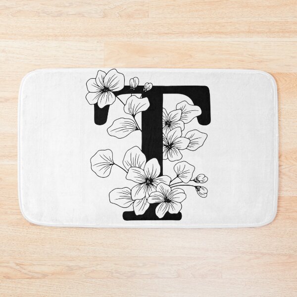 Item preview, T Botanical Monogram designed and sold by artjojo.