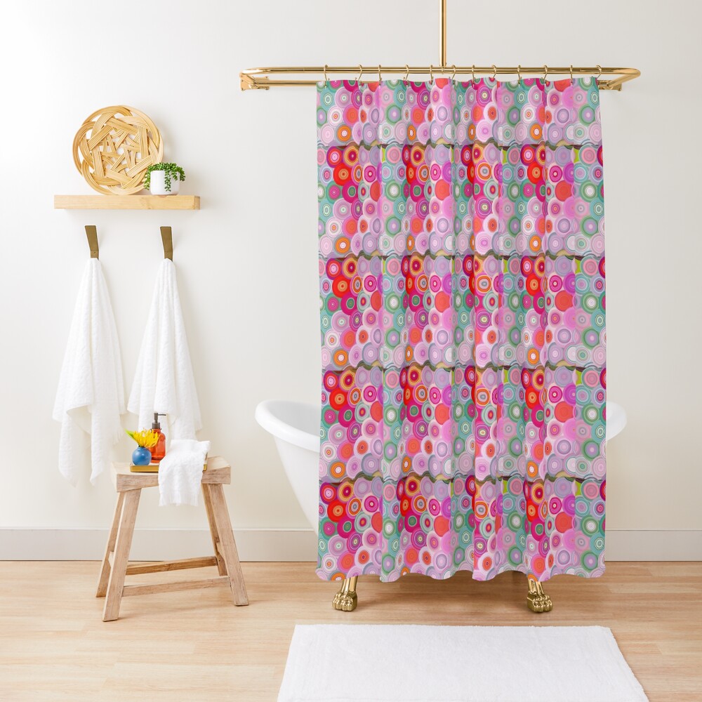 "Funky Pattern 11" Shower Curtain for Sale by karens224 Redbubble