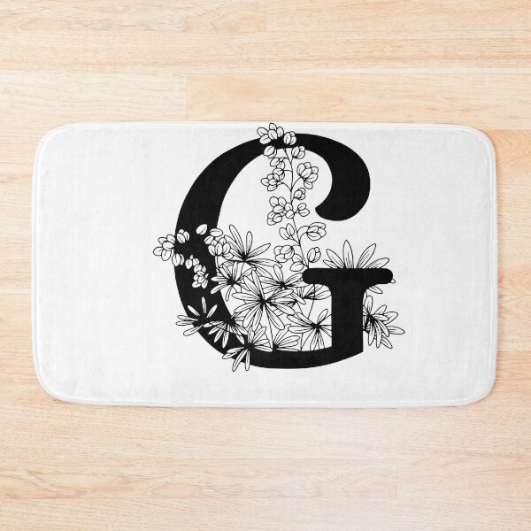 Item preview, G Botanical Monogram designed and sold by artjojo.