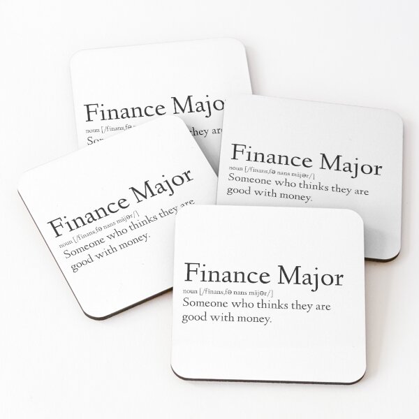 Item preview, Finance Major designed and sold by HilariousThings.