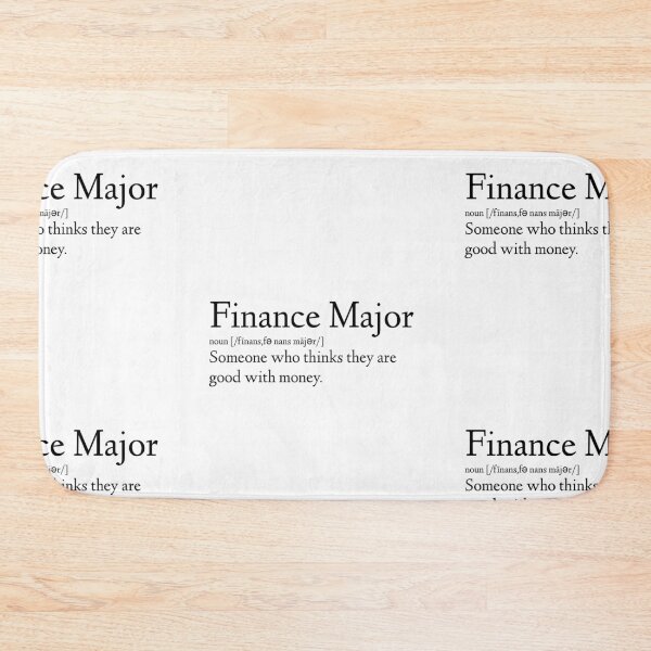 Item preview, Finance Major designed and sold by HilariousThings.
