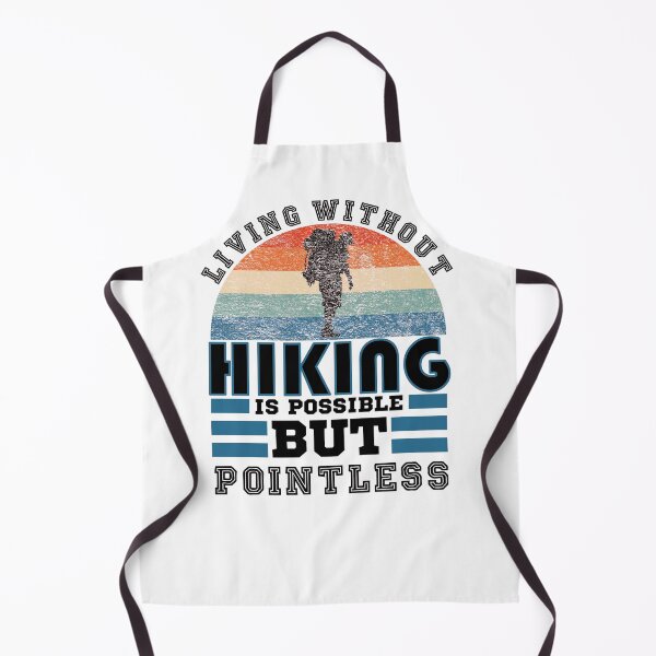 Item preview, hiker retro - hiking vintage saying designed and sold by pirminio.