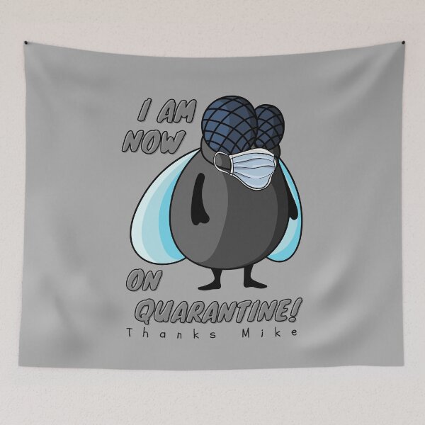 Item preview, Quarantined Fly Thanks to Mike Pence designed and sold by Spicy Chilli.