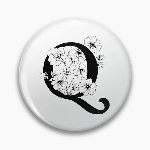 Item preview, Q Botanical Monogram designed and sold by artjojo.