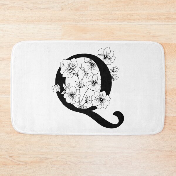Item preview, Q Botanical Monogram designed and sold by artjojo.