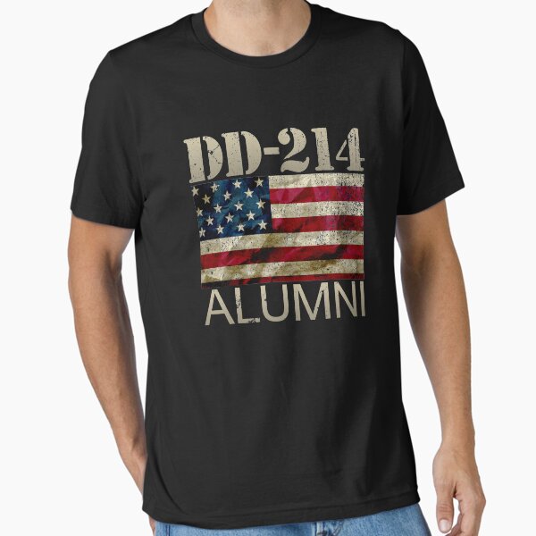 Item preview, DD-214 Alumni Military Veteran Vintage American Flag designed and sold by hotgossip.