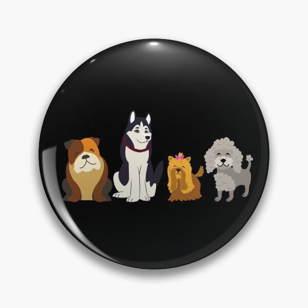 Item preview, Smiling Happy Dogs  designed and sold by LinniesTees.
