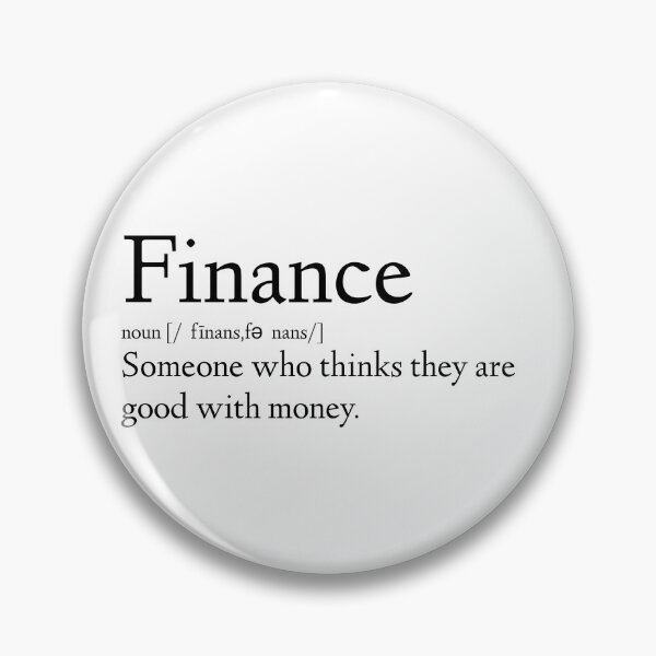 Item preview, Finance designed and sold by HilariousThings.