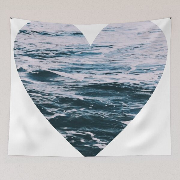 Item preview, ocean heart designed and sold by LifeAsGeneration Z.