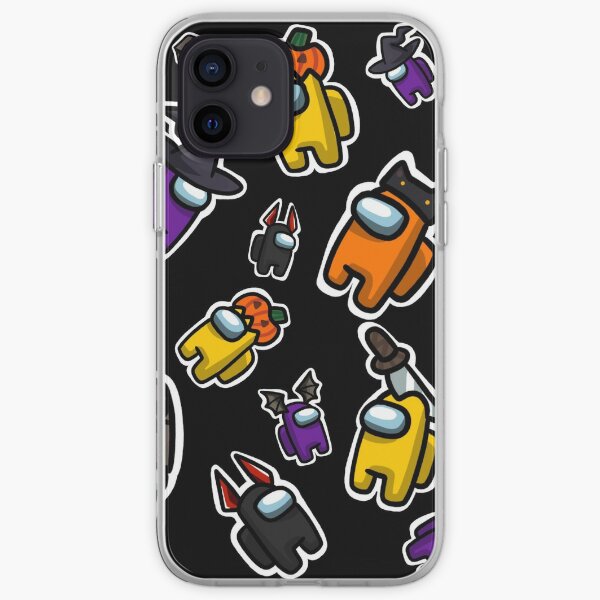 Halloween Pattern Phone Case Among Us Iphone Case Cover By Sagecream Redbubble