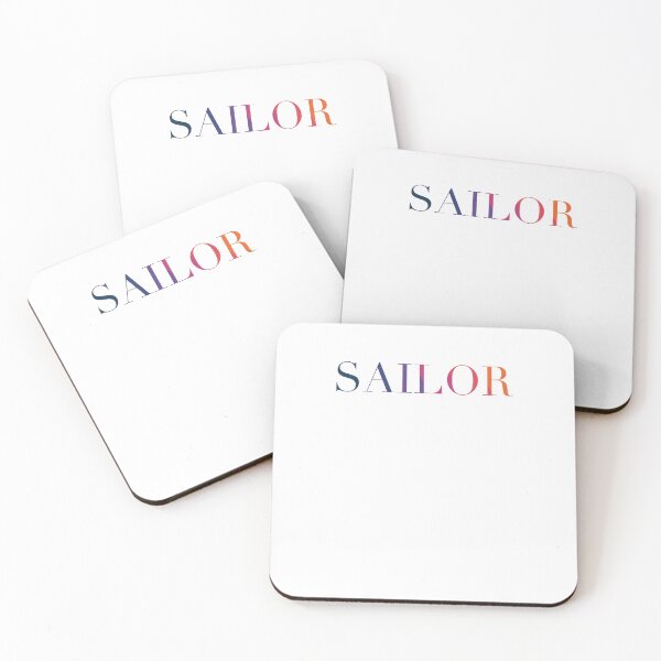 Item preview, sailor logo - colorful retro designed and sold by pirminio.