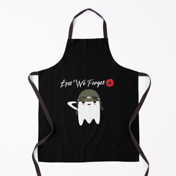 Item preview, REMEMBRANCE POPPY, LEST WE FORGET, CUTE GHOST designed and sold by TheFirstOne.