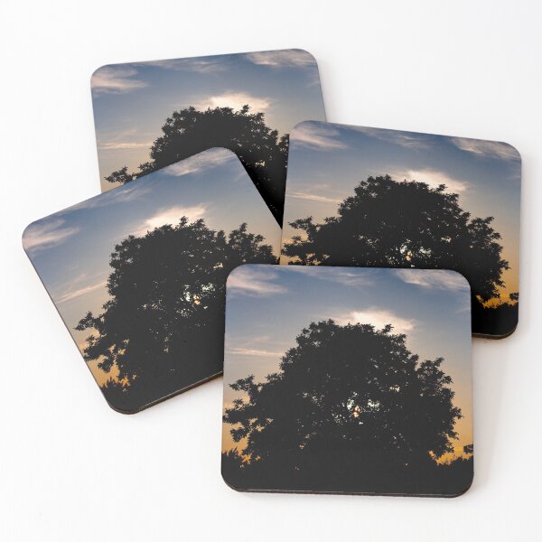 Item preview, Tree silhouette at sunset designed and sold by Life-s-A-Hike.