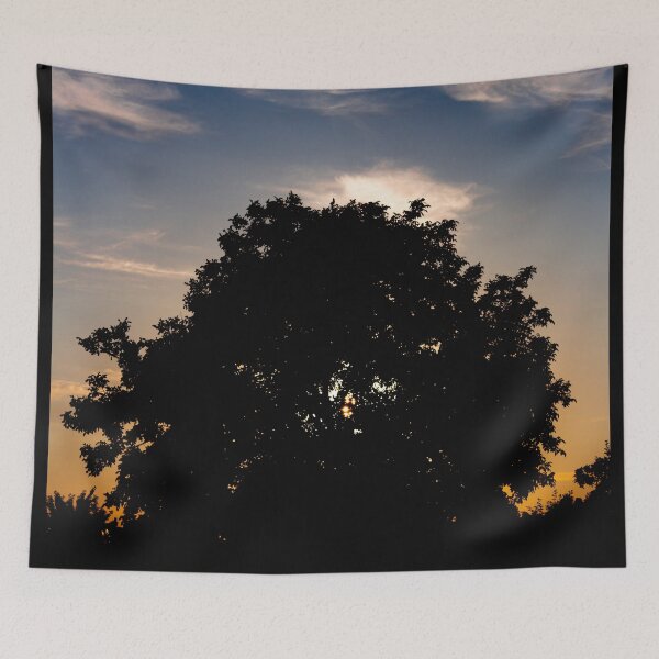 Item preview, Tree silhouette at sunset designed and sold by Life-s-A-Hike.