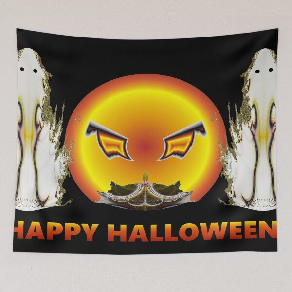 Item preview, Halloween 2020 Ghosts and Pumpkin designed and sold by barrowda.