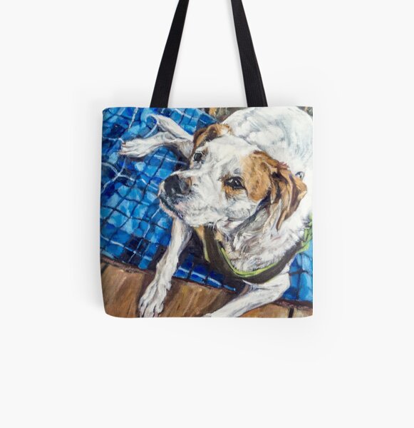 My Favorite Color is Love All Over Print Tote Bag