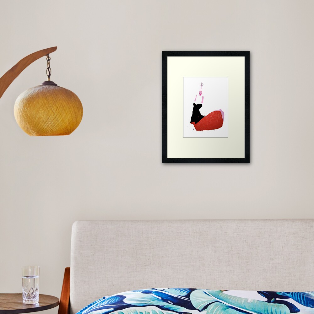Labours Tree Framed Art Print
