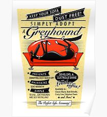 Staubfreies Sofa Poster