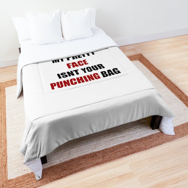 No to physical abuse Comforter
