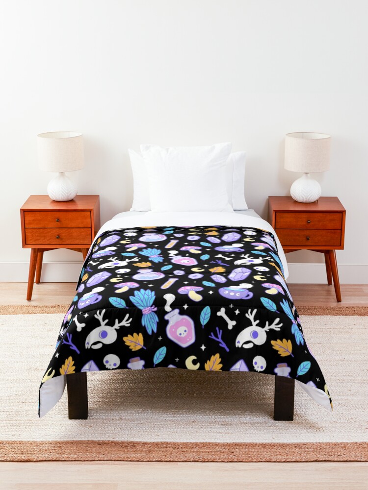 Alternate view of Witchy Ingredients | Nikury Comforter