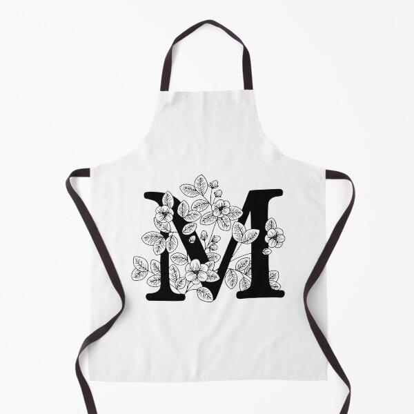 Item preview, M Botanical Monogram designed and sold by artjojo.