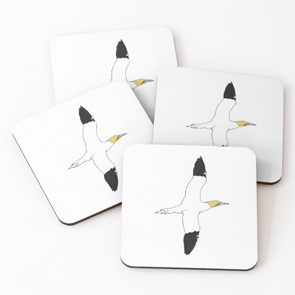 Item preview, Northern Gannet Flying left to right designed and sold by stephaniepeters.