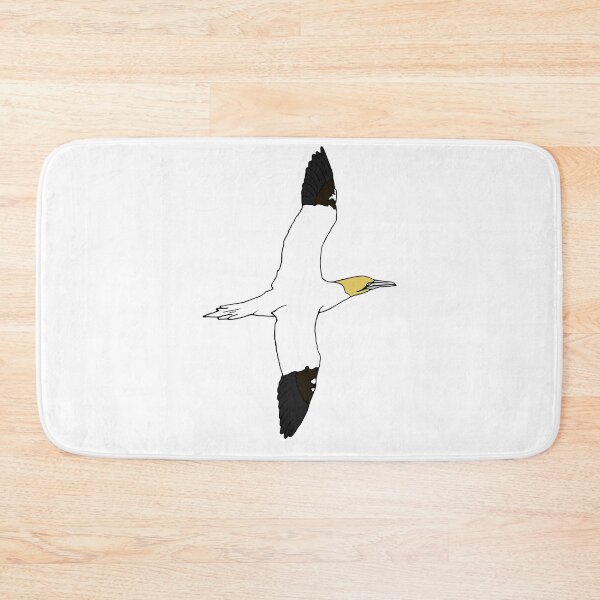 Item preview, Northern Gannet Flying left to right designed and sold by stephaniepeters.