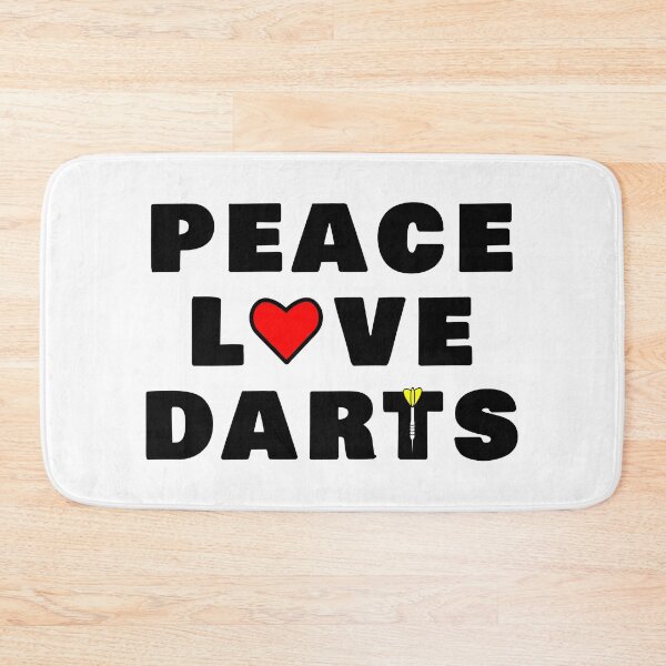 Item preview, Peace. Love. Darts designed and sold by TheGreenGoat.