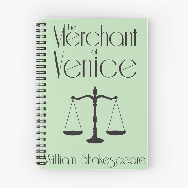 Item preview, Minimalist Shakespeare Poster - The Merchant of Venice designed and sold by ninasloan.