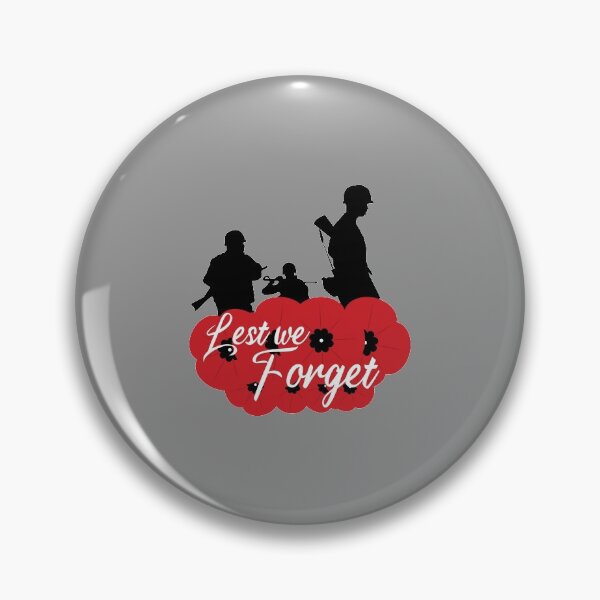 Item preview, REMEMBRANCE POPPY, LEST WE FORGET designed and sold by TheFirstOne.