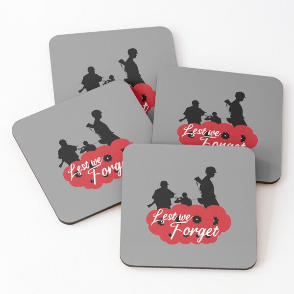 Item preview, REMEMBRANCE POPPY, LEST WE FORGET designed and sold by TheFirstOne.