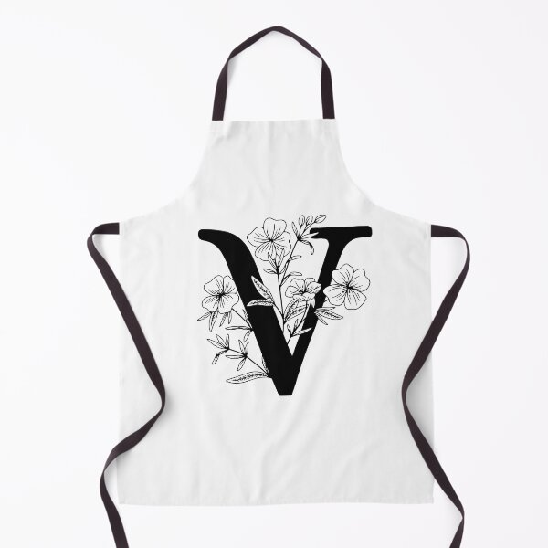 Item preview, V Botanical Monogram designed and sold by artjojo.
