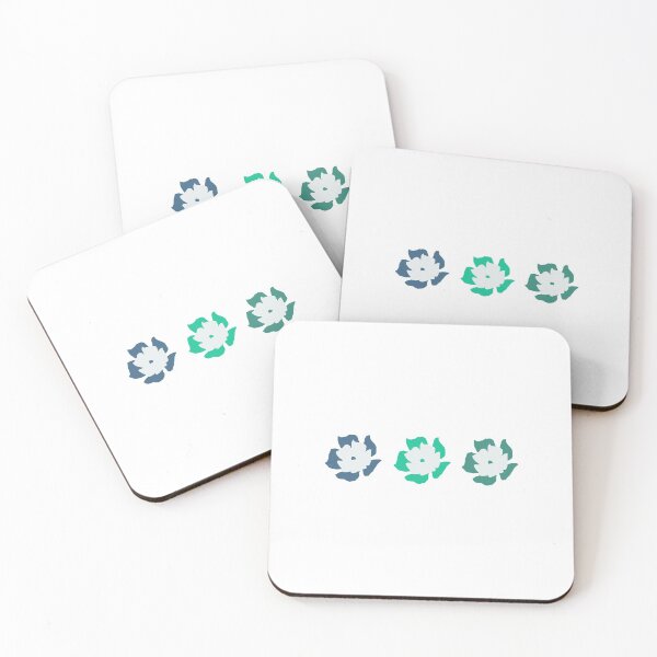 Item preview, Three cute colorful flowers designed and sold by cyhdesign.
